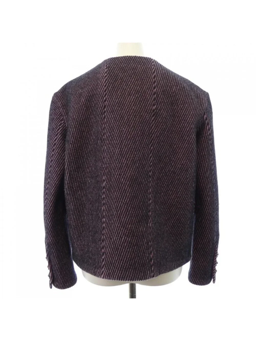 Chanel Collarless Jacket Pink